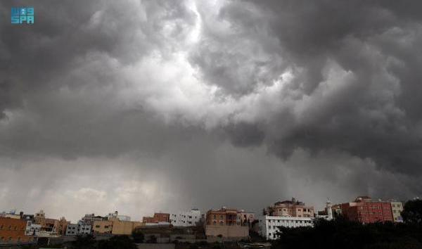 'الأرصاد': أمطار رعدية على جازان