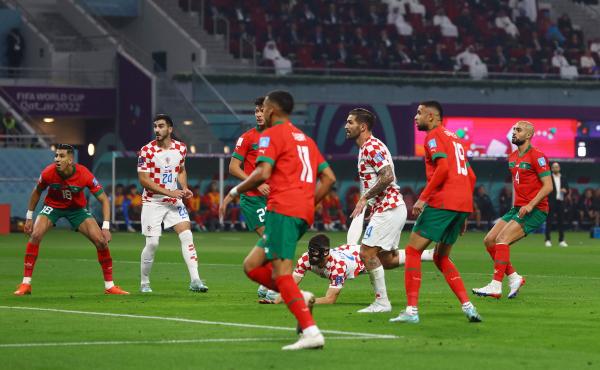 صور مباراة المغرب وكرواتيا في كأس العالم 2022