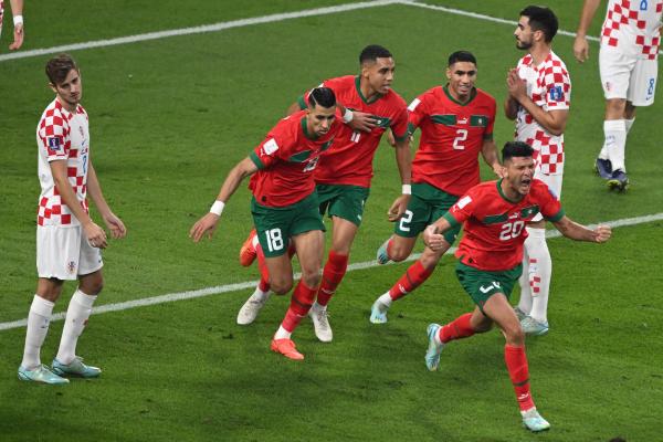 صور مباراة المغرب وكرواتيا في كأس العالم 2022