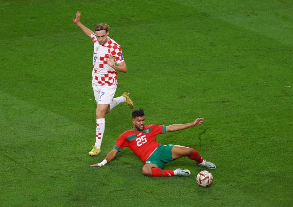 صور مباراة المغرب وكرواتيا في كأس العالم 2022