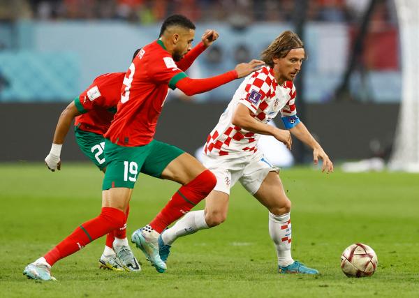 صور مباراة المغرب وكرواتيا في كأس العالم 2022