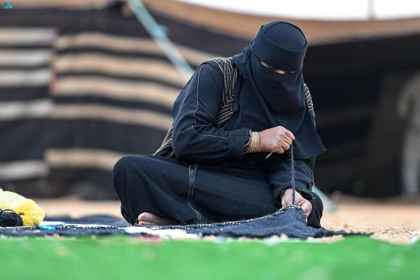 بيوت الشعر تشهد إقبالا من قبل محبي التخييم - واس