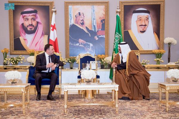 رئيس وزراء جورجيا يصل إلى الرياض