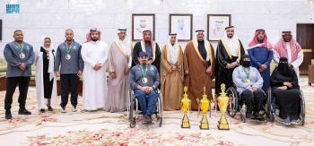 نائب أمير منطقة الرياض يستقبل مدير فرع وزارة الرياضة بالمنطقة