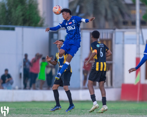 الهلال يتصدر دوري براعم 15 بالعلامة الكاملة