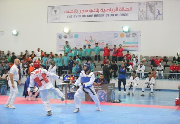 النور والسلام والعدالة يكتسحون ذهب التايكوندو