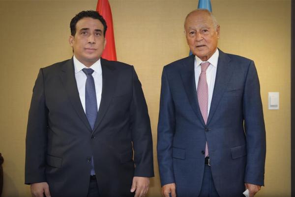 رئيس المجلس الرئاسي الليبي يلتقي 'أبو الغيط' بالجامعة العربية