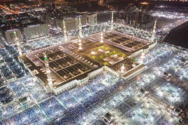 محطة متخصصة في ساحات المسجد النبوي لمراقبة جودة الهواء