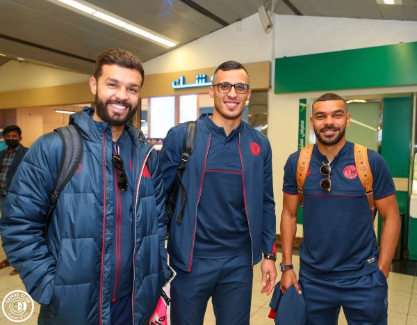 بعثة ضمك تغادر لـ 'الرياض' استعدادًا لمواجهة الهلال