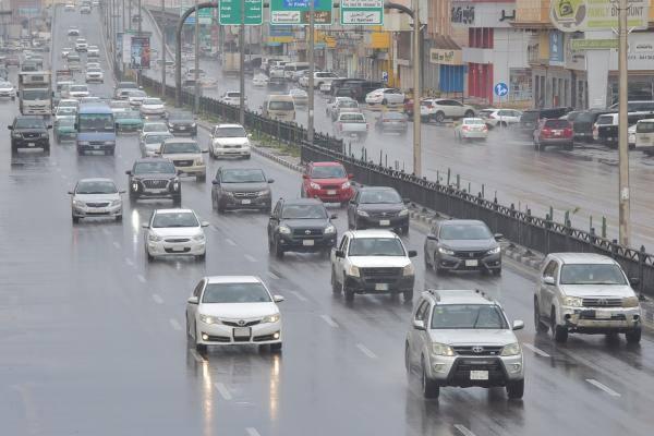 تستمر حتى الجمعة.. خريطة الحالة المطرية على المنطقة الشرقية