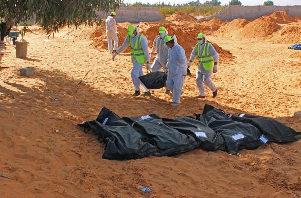 مقبرة جماعية سابقة في سرت - اليوم