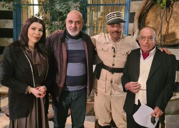 كواليس تصوير الجزء 13 من باب الحارة - صفحة المسلسل على فيسبوك