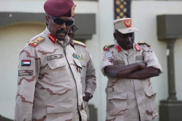 العميد ركن أحمد محمد سليمان قائد قوات الدعم السريع بجنوب دارفور- اليوم