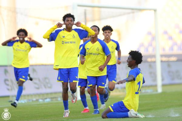 دوري الناشئين.. ‏النصر يرد اعتباره من الهلال بثلاثية