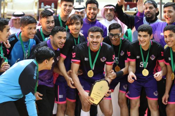 كرة يد.. شباب الهدى أبطالاً للمملكة