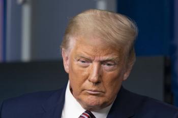 الرئيس الأمريكي السابق دونالد ترامب- حساب بلومبرج على تويتر