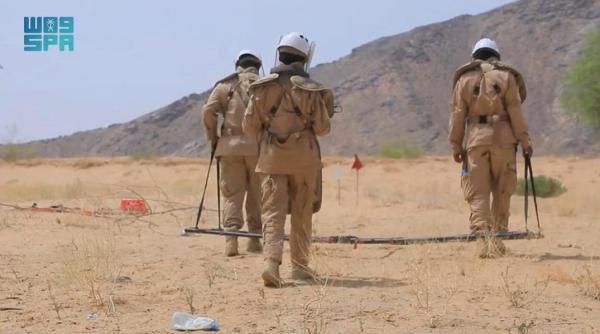 «مسام» ينزع خلال أسبوع 1045 لغمًا في اليمن
