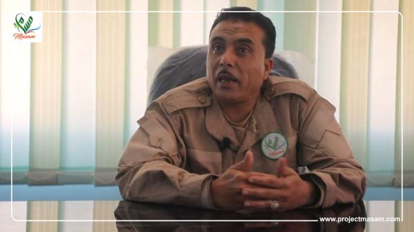 سلط عارف القحطاني، مشرف فرق مسام في تعز - اليوم