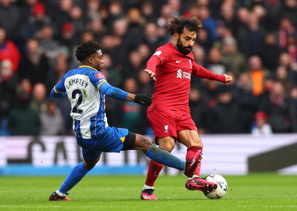 ليفربول يفشل للمرة الثالثة أمام برايتون