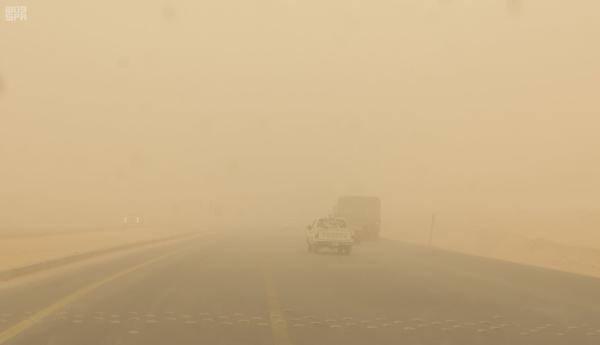'الأرصاد': عوالق ترابية على المدينة المنورة