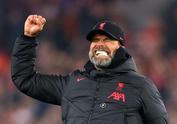 كلوب يشيد بفوز ليفربول على إيفرتون