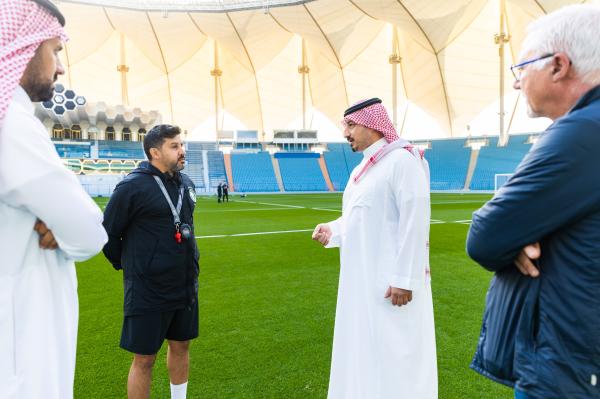 المسحل يلتقي بلاعبي الأخضر الشاب استعداداً لكأس آسيا