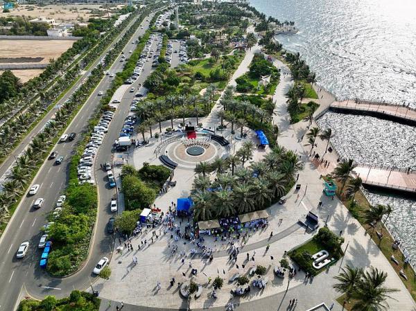 مع قرب الإجازة الدراسية.. واجهة جدة البحرية تستعد لاستقبال الزوار
