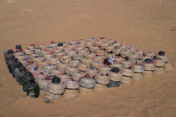 389.706 لغمًا وذخيرة غير منفجرة وعبوة ناسفة، زرعتها ميليشيا الحوثي - اليوم