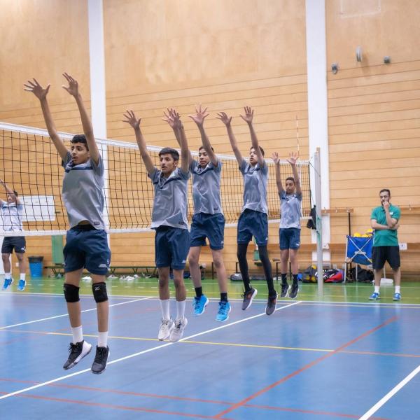 اختبارات فسيولوجية لمنتخب براعم الطائرة