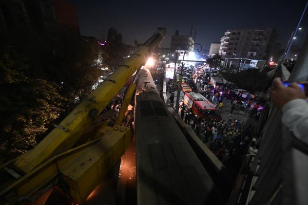 الصحة المصرية: 4 وفيات و23 مصابا في حادث قطار قليوب