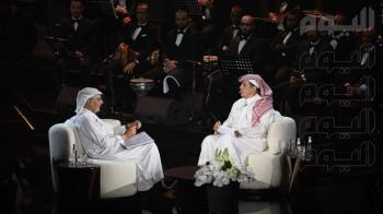 صاحب السمو الملكي الأمير بدر بن عبدالمحسن بن عبد العزيز والسفير تركي الدخيل - اليوم 