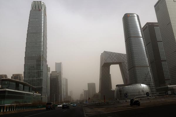 المركز الإيكولوجي والمراقبة البيئية في بكين رصد أعلى مستويات التلوث - رويترز