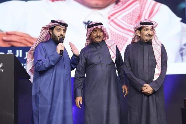 رئيس هيئة الترفيه مع نجمي «طاش ما طاش» - الهيئة العامة للترفيه