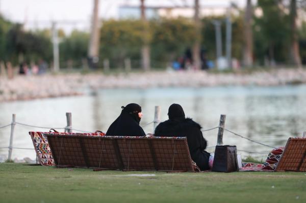 لحظات استثنائية لزوار متنزه جواثا قبل الإفطار