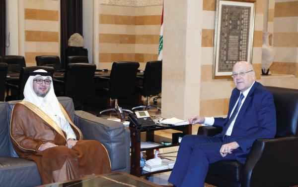 دعمًا للإصلاحات في لبنان.. سفير المملكة يلتقي 'ميقاتي'