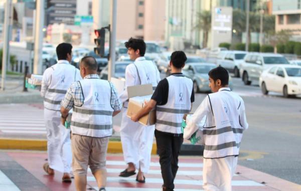 جمعية السرطان بالشرقية توزع 12 ألف وجبة إفطار خلال رمضان