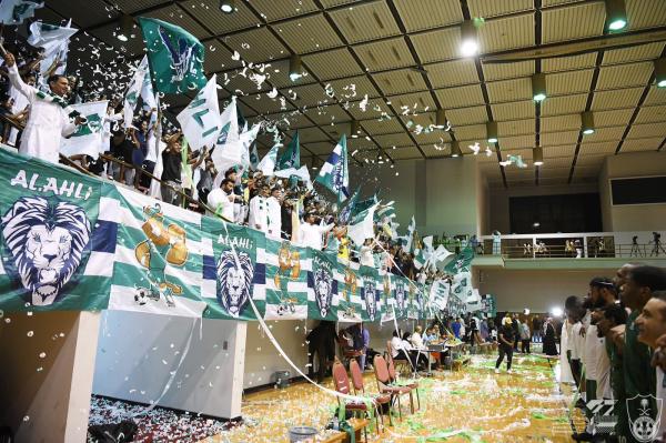 سلة الأهلي تتوج بلقب الدوري للمرة الأولى