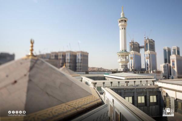 قباب التوسعة الثالثة للمسجد الحرام - واس