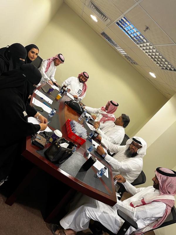 نادي تطوع الإداري الصحي يبحث خطة العمل المستقبلية - حساب النادي على تويتر
