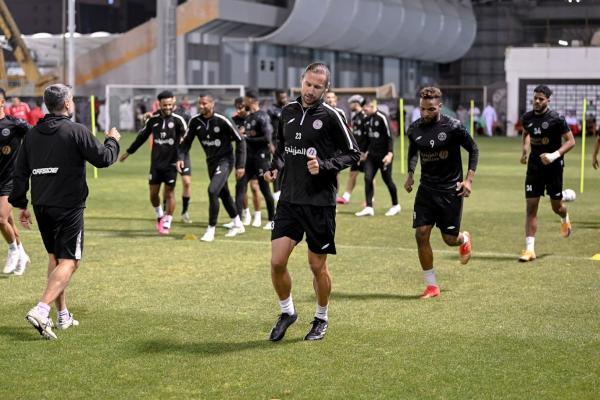 شراحيلي يشارك في تدريبات الشباب 