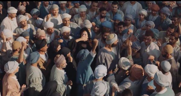 صافية وسط أهالي البلد بعد رجوع الأسرى - الحلقة ١٧ من مسلسل سره الباتع 