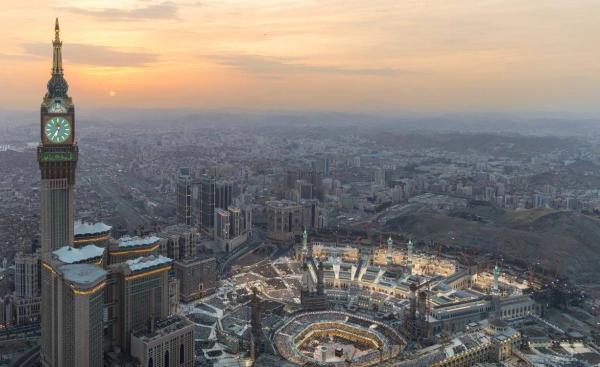صور جوية للأجواء الإيمانية والروحانية بالمسجد الحرام 