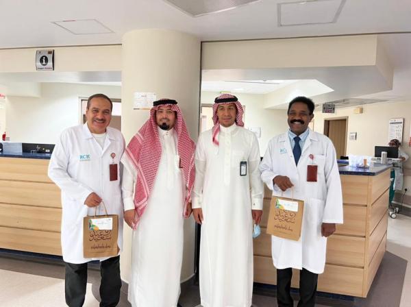 تهدف الزيارة للاطمئنان على المرضى المنومين بالمستشفى وزرع المحبة - اليوم