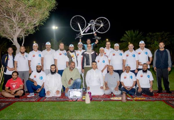 تكريم بعض الأعضاء المشاركين في مسابقات المشي والهايكنج الدولية بالتعاون مع فريق رحالة الجبيل - اليوم