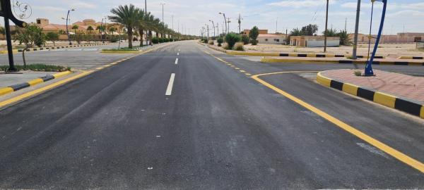 أطوال تخطيط للشوارع الرئيسية والفرعية بلغت 4500 متر طولي- اليوم