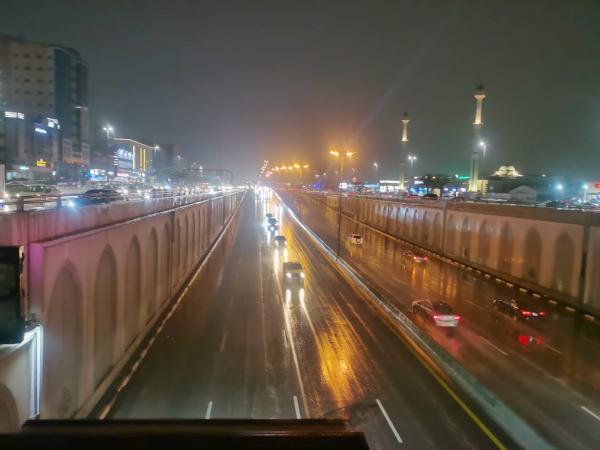 أمطار متوسطة إلى غزيرة على الباحة