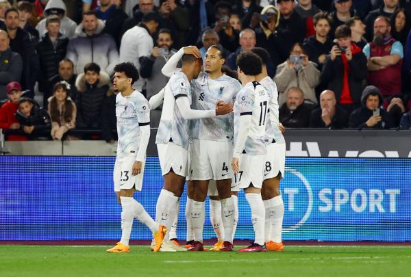 ليفربول يواصل صحوته ويقلب الطاولة على وست هام