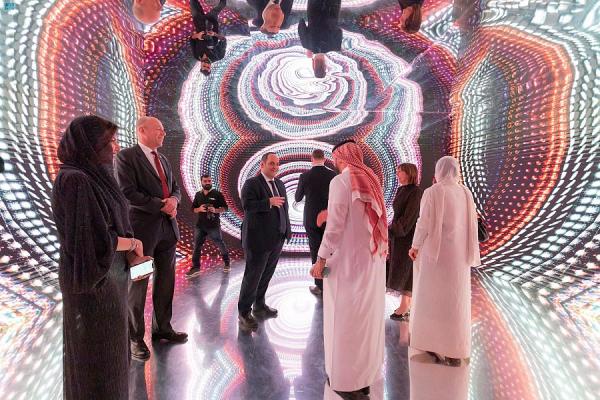 جلسات حوارية عقدها عدد من الوزراء مع بعثة المكتب الدولي للمعارض في وقت سابق بالعاصمة الرياض