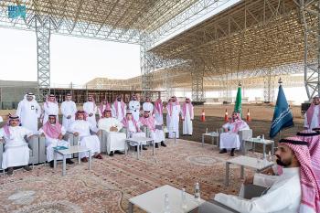 الجولة التفقدية لمشروع جمرك الحديثة الجديد - واس 