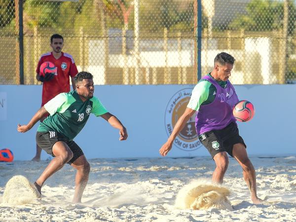 أخضر الشاطئية يعلن قائمته المشاركة في كأس العرب بجدة